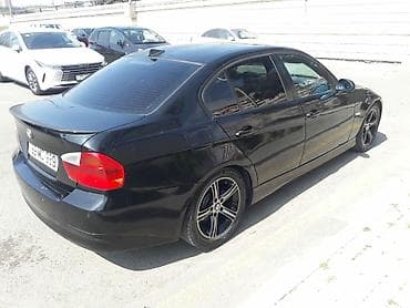 brabus disk: BMW 3 Series (E90) sedan – qara rəng, 4 qapı, arxa ötürücülü. Texniki — 7