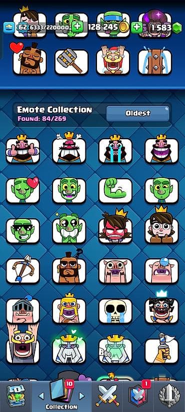 İncəsənət və kolleksiyalar: 💎 Clash Royale Hesabı Satılır King Level: 62 MAX kartlar: Level 16 — 8