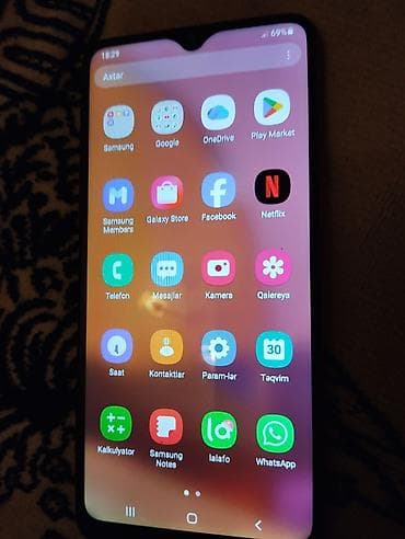 telefon akse: Samsung Galaxy A20s, 32 GB, rəng - Qırmızı — 10