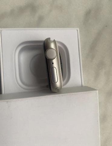 kol saati: İşlənmiş, Smart saat, Apple, Sensor ekran, rəng - Ağ — 3