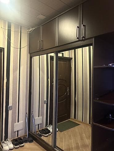 İşlənmiş, 2 qapılı, Güzgülü, Qəhvəyi, Digər material, Kupe, Düz dolab