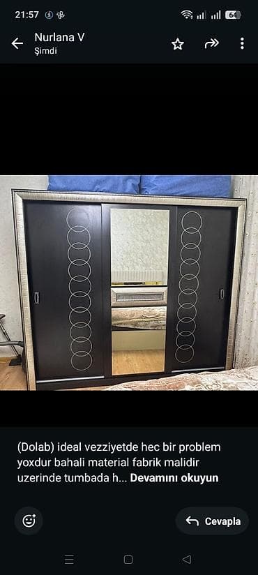 (Dolab) ideal vezziyetde hec bir problem yoxdur bahali material fabrik lalafo.az -da (Dolab) ideal vezziyetde hec bir problem yoxdur bahali material fabrik