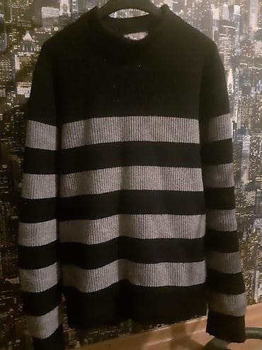 kişi geyimler: Sviter, Mango, M, rəng - Qara — 1