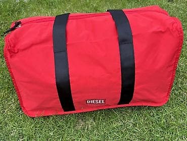 big bag: DIESEL qırmızı idman/səyahət çantası - Brend: DIESEL (Fragrances — 2