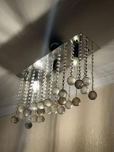 Çılçıraq, 3 lampa, Metal — 2