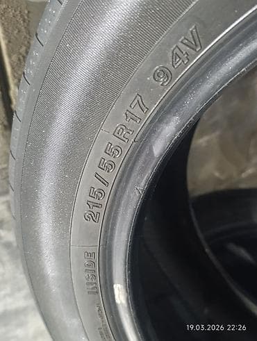 Disk təkərlər: 215/55/17 Yokhama Firmasının Təkərləri 4 Ədəd Komplekt Real Müşdəri — 6