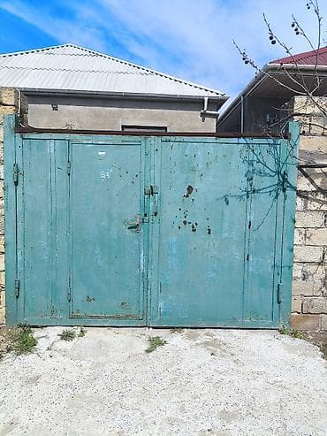 İşlənmiş Dəmir Həyət darvazası, Yana açılan, 3 m, Mexaniki, Qapı ilə, rəng - Yaşıl