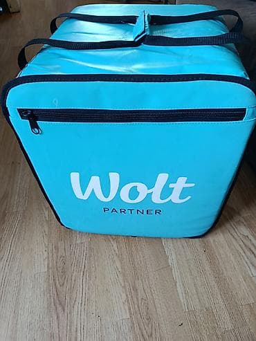 Wolt çatdırılma çantası – termo izolyasiyalı, bel çantası tipli model — 3