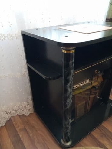 monitor üçün kronşteyn: Televizor altlığı.Əla vəziyyətdə — 4