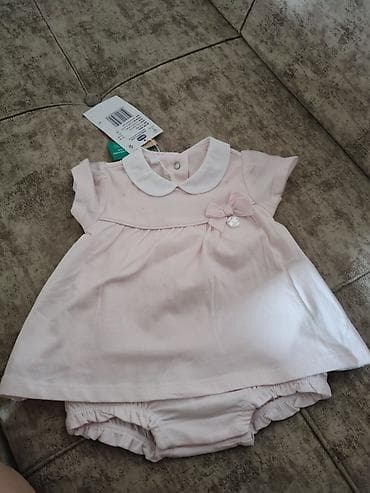 Chicco “My First Chicco” kürəkdə açılan qız körpə geyimi 💕 🌸 Ölçü: 56 — 5