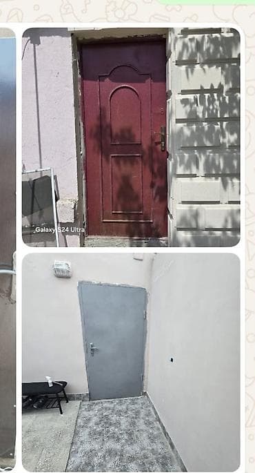 Demir qapılar – 2 ədəd Ölçülər: - 230 x 95 sm - 205 x 85 sm — 1