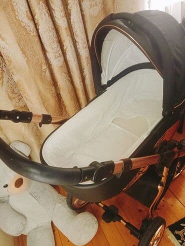 uşaq jiletkaları: Klassik gəzinti arabası, İşlənmiş, Cins: Qız, Yaş: 1-6 ay, Ünvandan götürmə — 3