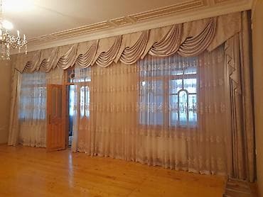 Zərif pərdə dəsti – klassik interyerlər üçün - Material: qalın