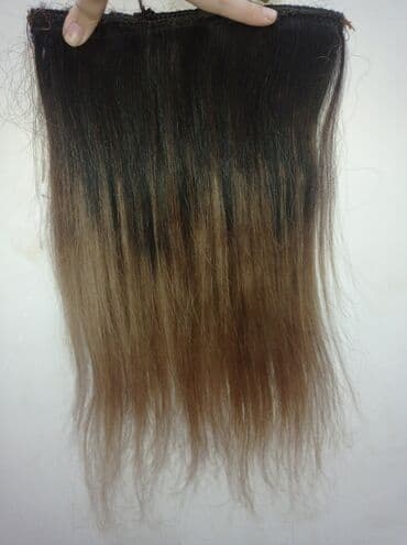 Taxma saçlar, Təbii, İşlənmiş