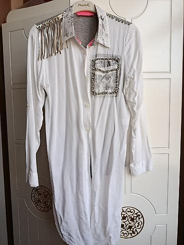 w26 plus smart watch: Brend: Re-Design Ölçü: S Ağ rəngli uzun köynək-tunik. Ön hissə — 2