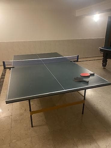 qapi toru: İşlənmiş stolüstü tennis masası satılır. Vəziyyəti yaxşıdır və — 1