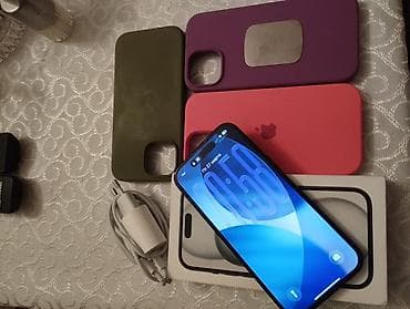 appl: IPhone 15, 128 GB, Qara, Simsiz şarj, Face ID, Sənədlərlə — 2