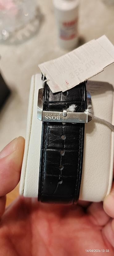 nardin saat: Yeni, Qol saatı, Hugo Boss, rəng - Qara — 1