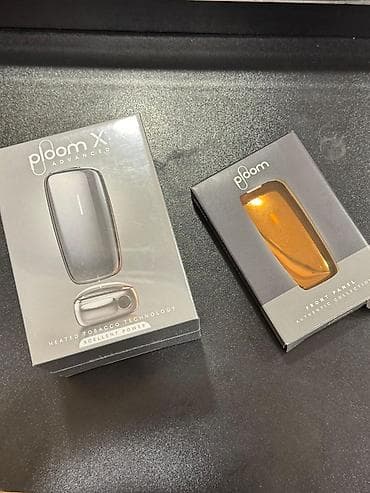 qumuş: Ploom X Advanced – Heated Tobacco cihazı + orijinal ön panel aksesuarı — 1