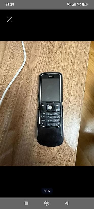 Nokia 8 Sirocco, rəng - Qara, Düyməli