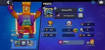 Velosiped ehtiyyat hissələri: Brawl stars hesabı — 1