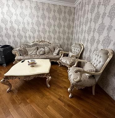 İşlənmiş, Jurnal masası, Komod, Divan, Kredit yoxdur