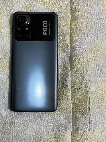 Poco M4 Pro 5G, 128 GB, rəng - Qara, Barmaq izi