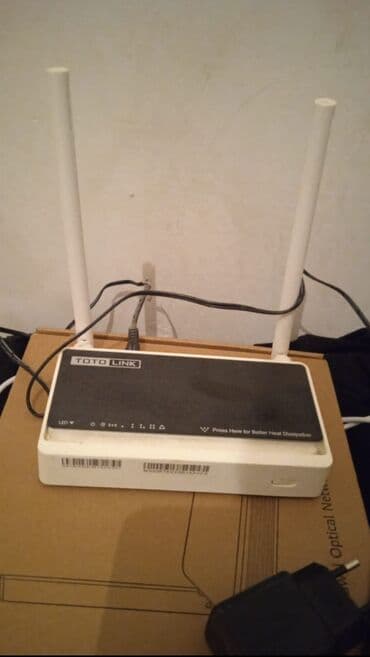модем 3g 4g: TOTOLINK Wi‑Fi router - Brend/model: TOTOLINK (etiketdə göstərilir) - — 1
