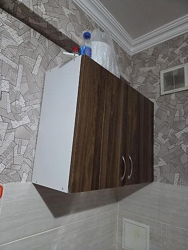 вешалка настенная для одежды: Mətbəx üçün asma şkaf Eni 80 sm Uzunluğu 60 sm - Material — 2