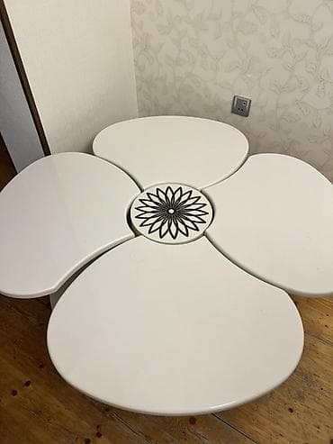 ortuk: Yumru masa, Açılan, Təkərsiz, Taxta, Zəmanətsiz — 1