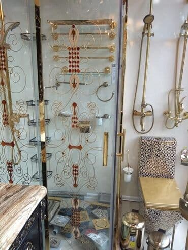 temper şüşə satışı: 6mm 8mm 10mm sade mat dekorlu şüşələrdən hazirlanan duskabinlərin — 4