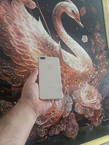 redimi not 9: IPhone 8 Plus, 64 GB, Qızılı, Barmaq izi — 3