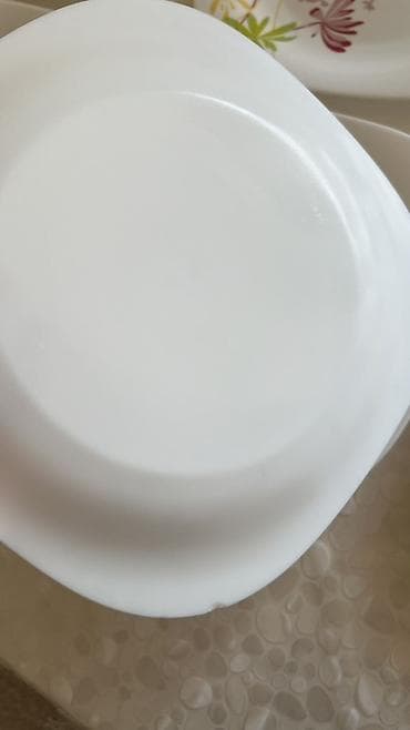 saxsı qablar satışı: Nahar dəsti, rəng - Ağ — 3