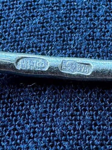 gümüş stəkan: Gümüş mini qaşıq 875 prob – kolleksiya və ya təqdimat üçün dekorativ — 5