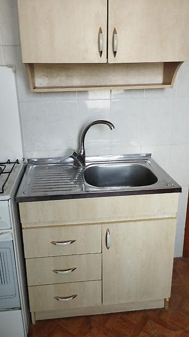 Mətbəx mebeli dəsti – lavabo və yuxarı qab-qacaq dolabı ilə - Aşağı