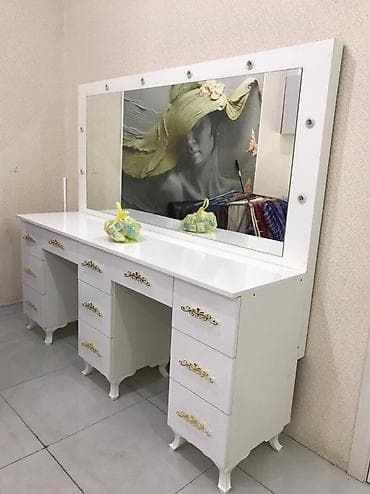 Yeni, Saş kəsimi üçün masa, Güzgülü