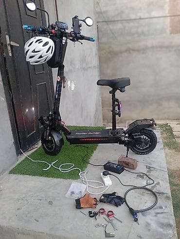 manitoru: FaSTer RS7 elektrik skuter Texniki xüsusiyyətlər və təchizat: - Güclü — 7
