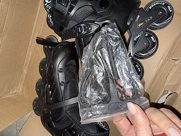 İdman çantaları: Roselle inline konki - Brend: Roselle - Rəng: qara - Təkərlər: 80 mm — 4