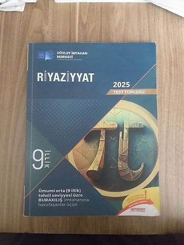 informatika 2025 toplu pdf: Riyaziyyat 9-cu sinif — 1