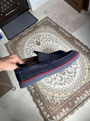 uqlarez ikinci əl: Məhsul: Kişi mokassinləri (loafer) - Rəng: Tünd göy (navy) - — 1