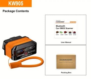 masin ucun bluetooth: KONNWEI MAXOBD – Bluetooth 5.2 OBDII diaqnostika adapteri - iOS və — 17