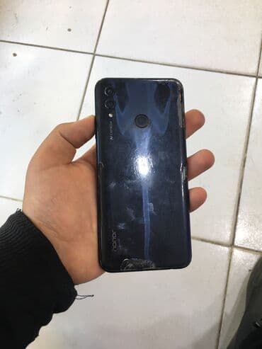 дисковый телефон: Honor 10 Lite, 32 ГБ, цвет - Черный, Отпечаток пальца, Face ID, Битый — 6