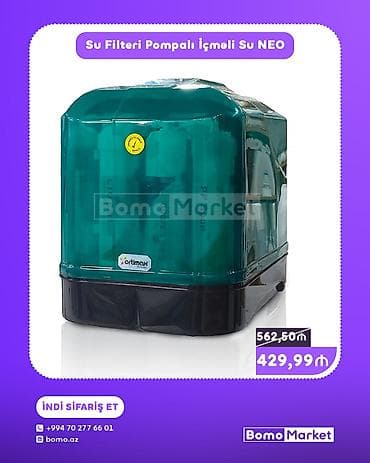 Su filtri – Pompalı İçməli Su NEO - Model: Ortimax NEO (pompalı