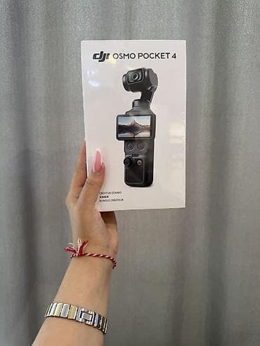 dji mic 2: DJI Osmo Pocket 4 – Creator Combo Kompakt, cibə sığan 3-oxlu — 1