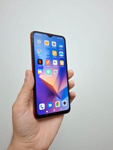 Apple iPhone: Redmi 9T, 64 GB, rəng - Narıncı, Barmaq izi — 5