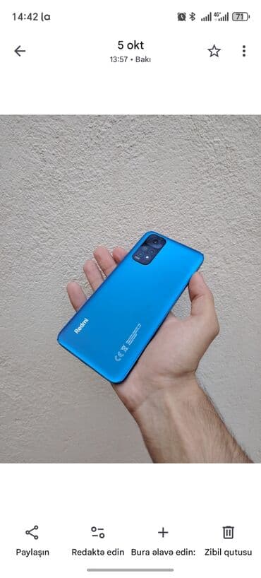 redmi note 11 ekran: Redmi 11, 128 ГБ, цвет - Голубой, Отпечаток пальца — 4