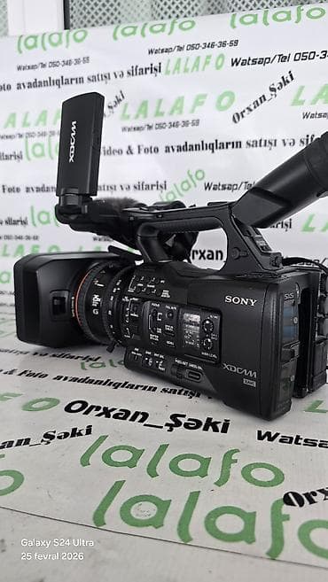 portativ monitor: Sony XDCAM PXWX-180.Tam peşəkar videokamera. Gəlmədir Azərbaycanda — 5