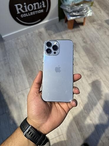 iphone xs 2 cı el: IPhone 13 Pro Max, 128 GB, Gümüşü, Face ID — 1