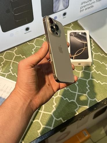iphone barter edilir: IPhone 16 Pro, Natural Titanium, Face ID — 4