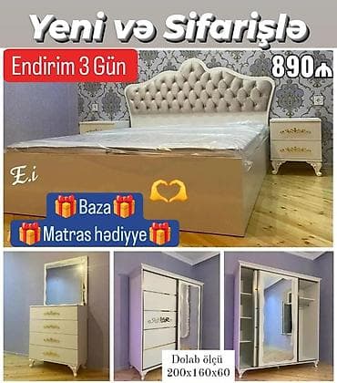 lənkəran mebel: Yataq otağı dəsti — 1